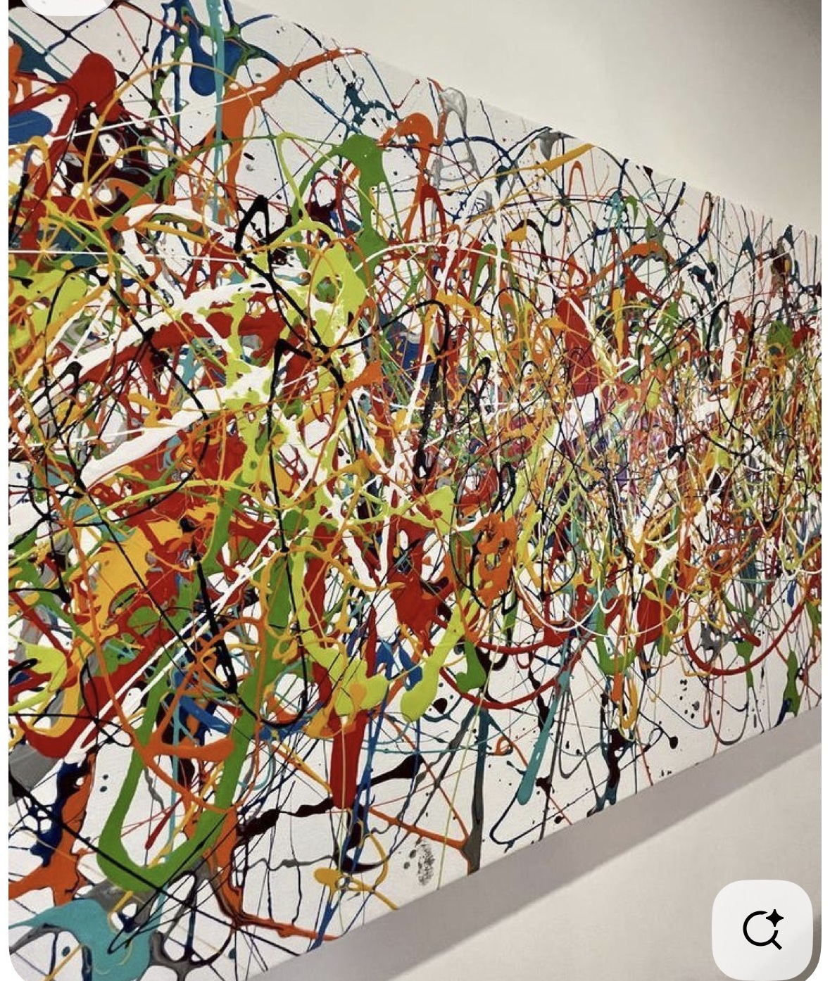 Voorbeeld van moderne abstracte kunst 9