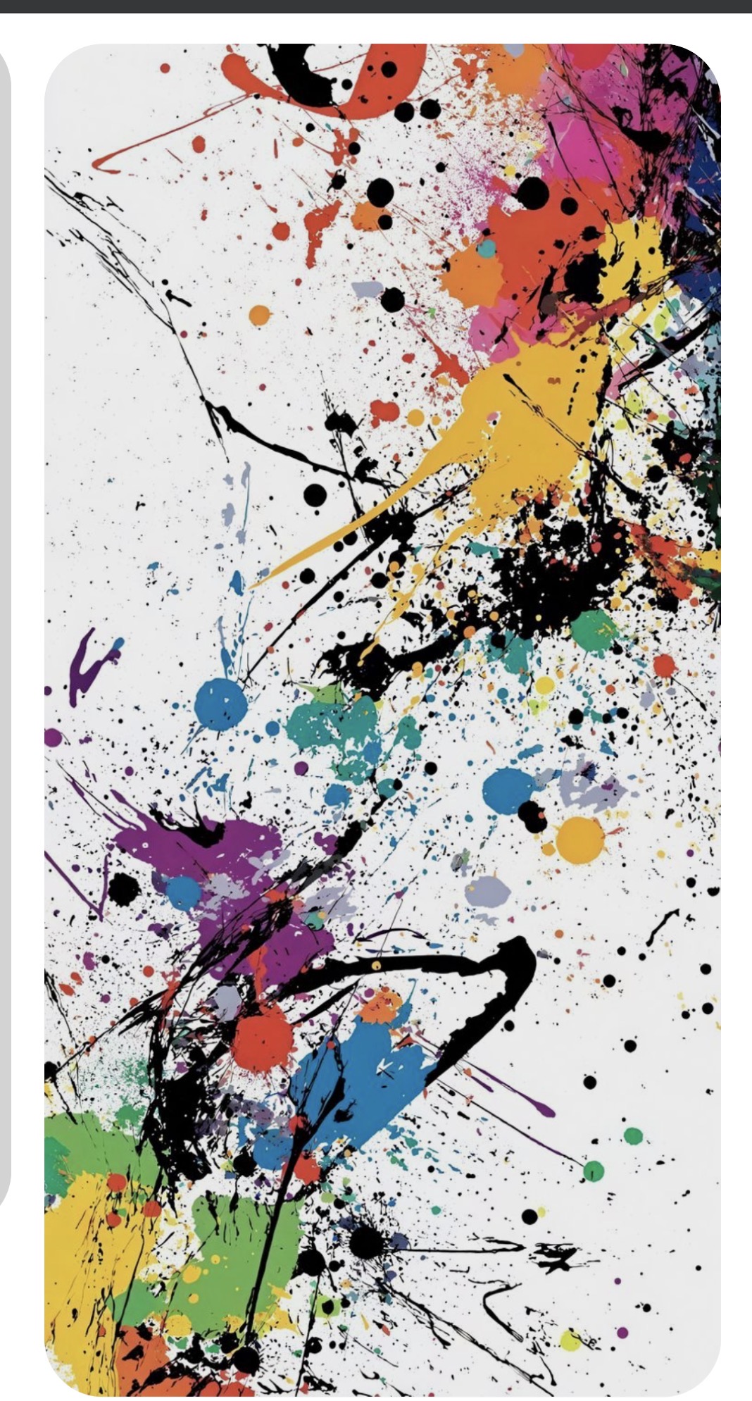 Voorbeeld van moderne abstracte kunst 10